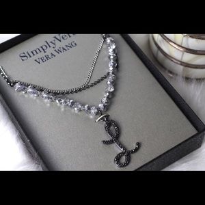 Simply Vera “L” Pendant Necklace